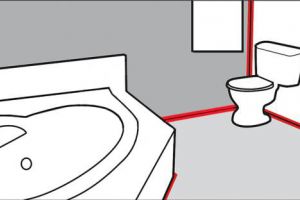 санитарный герметик для ванной комнаты и туалета